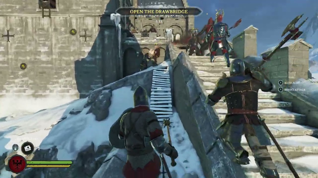 Chivalry 2 - The Assault On Thayic Stronghold - Getting the final hit on Argon II