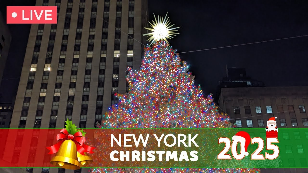 🔴 NYC LIVE | Christmas Day 2025 in Manhattan🎄🎅