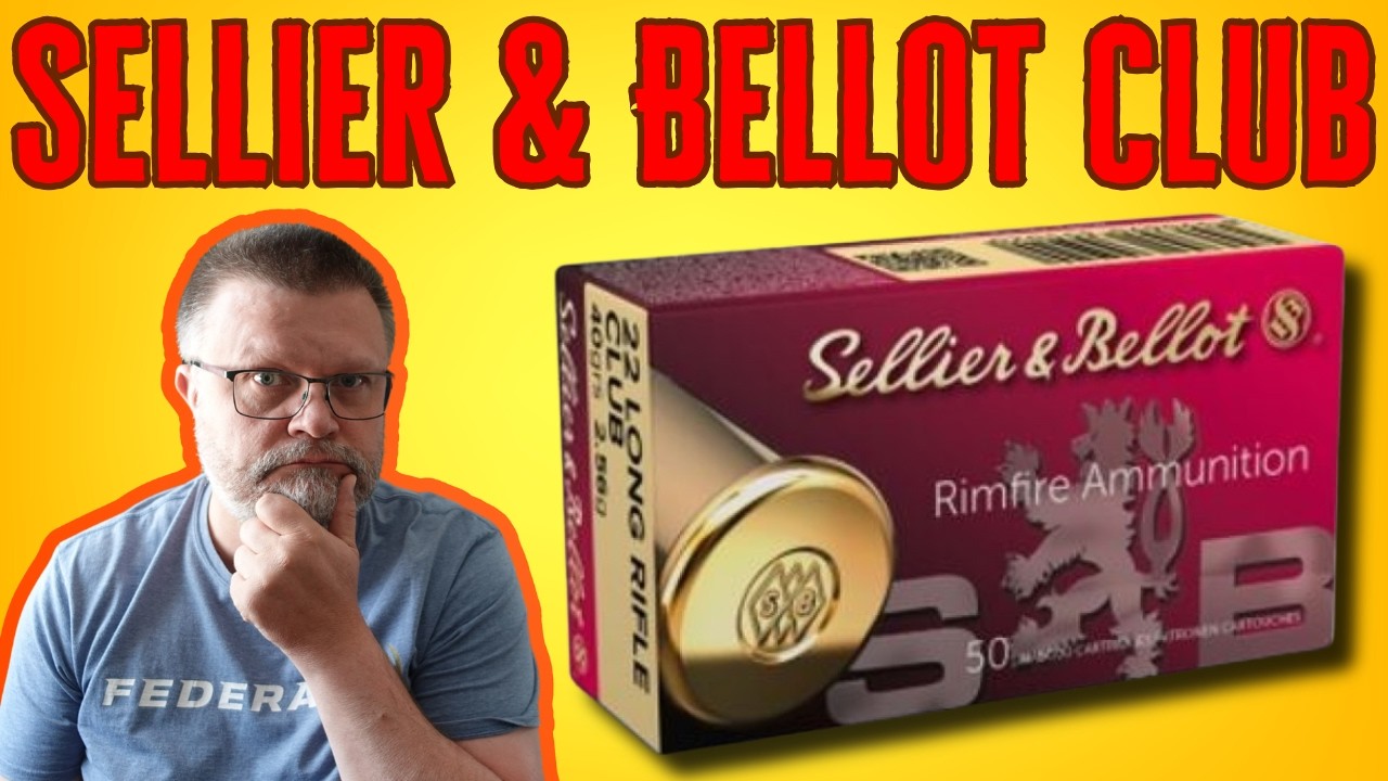 Sellier & Bellot Club .22LR – Affordable Ammo, Match-Grade Performance? 🇨🇿