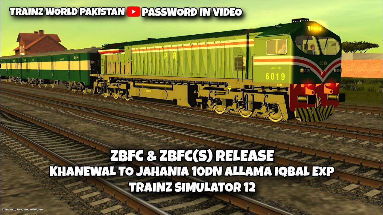 || SHARE ADDON ZBFC & ZBFC(S) || 10DN ALLAMA IQBAL EXP KHANEWAL TO JAHANIA || PASSWORD IN VIDEO ||