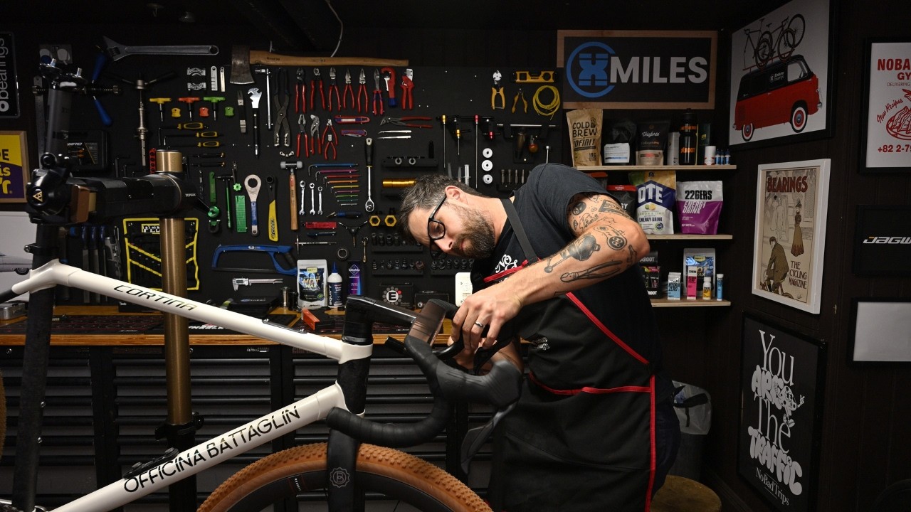 Building My Dream Italian Gravel Bike in My New Workshop