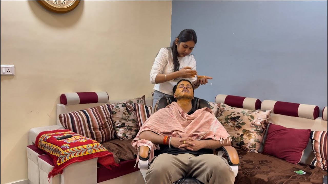 Diksha ne mera skin care kiya || tiwar13 