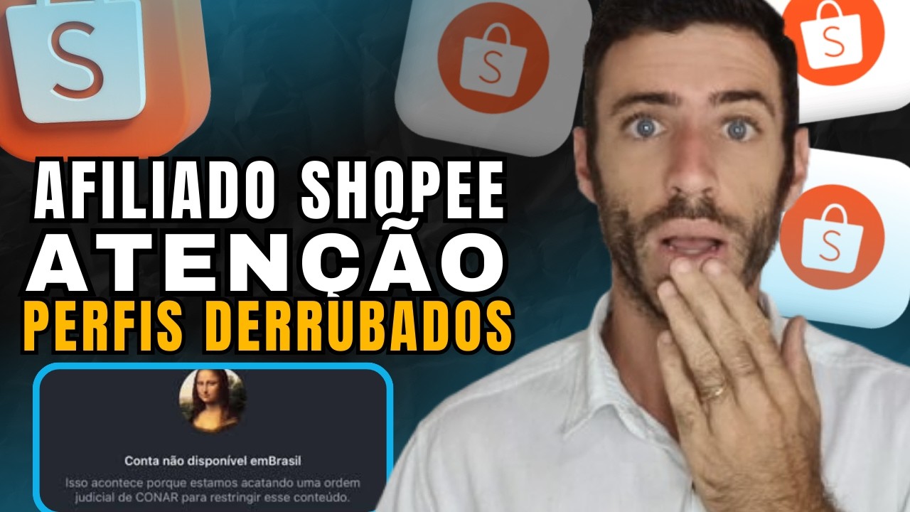 AFILIADO SHOPEE | CUIDADO voce pode perder seu perfil da shopee