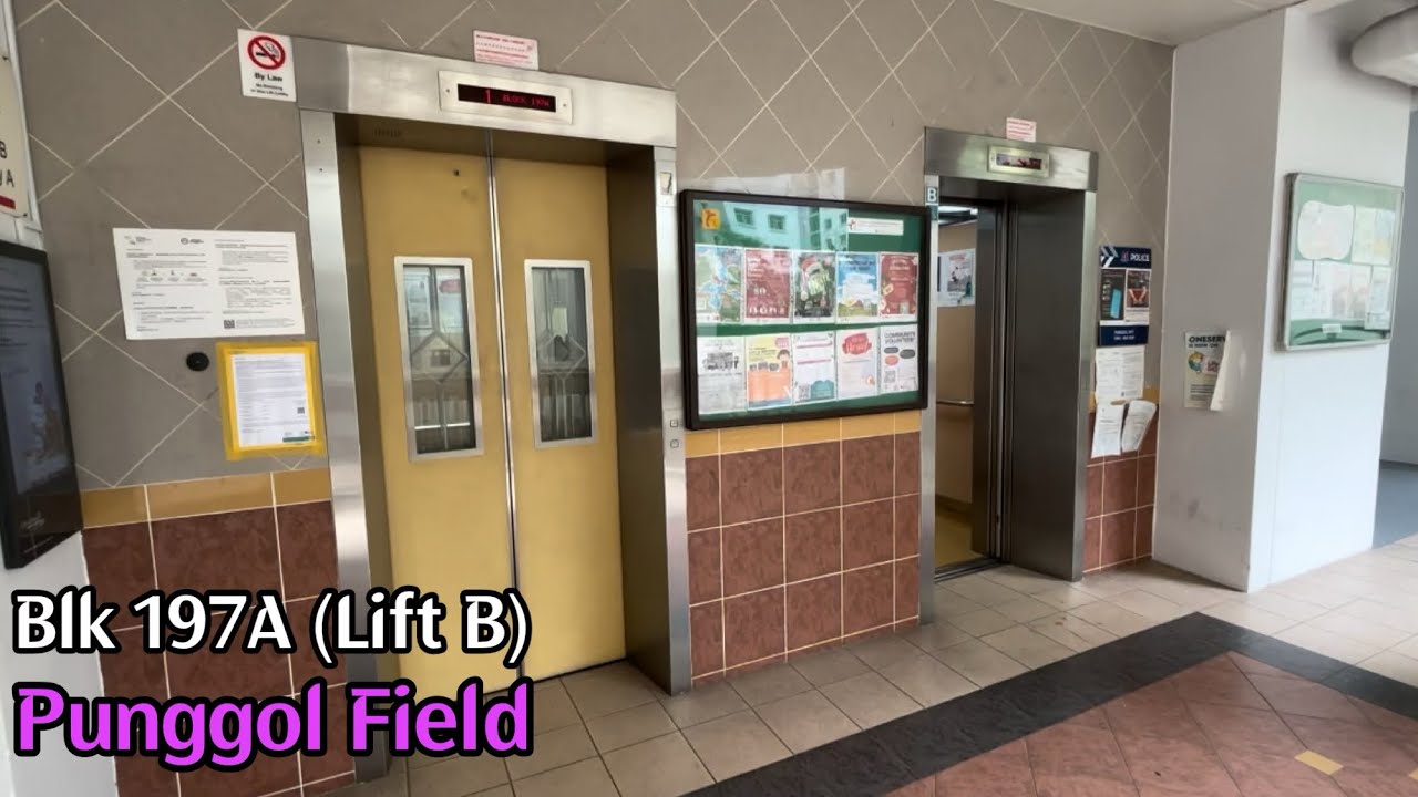 Blk 197A Punggol - 2000 Fujitec Elevator [Lift B]