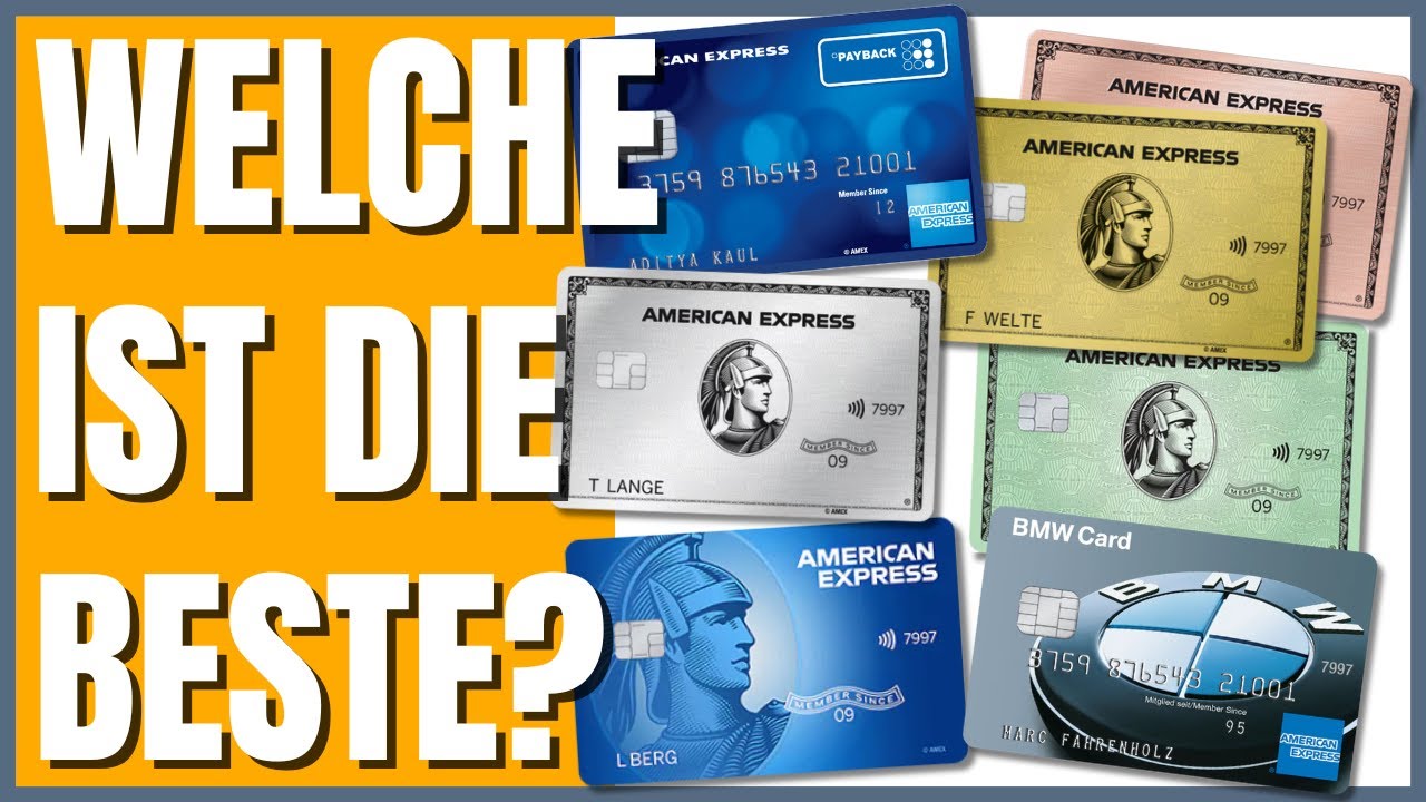 American Express Kreditkarten (2026) Welche ist die Beste?