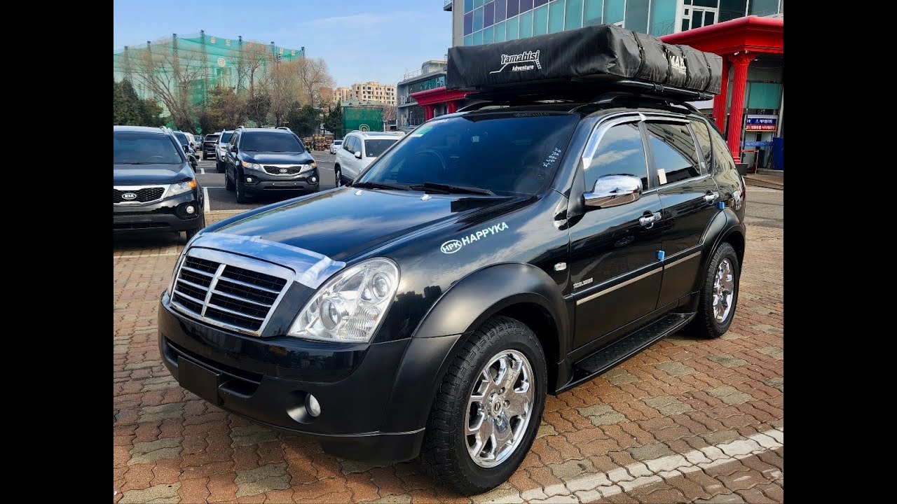 SSANGYONG REXTON III NOBLESS  CAMPING CAR  KPBFA2AF17P247079