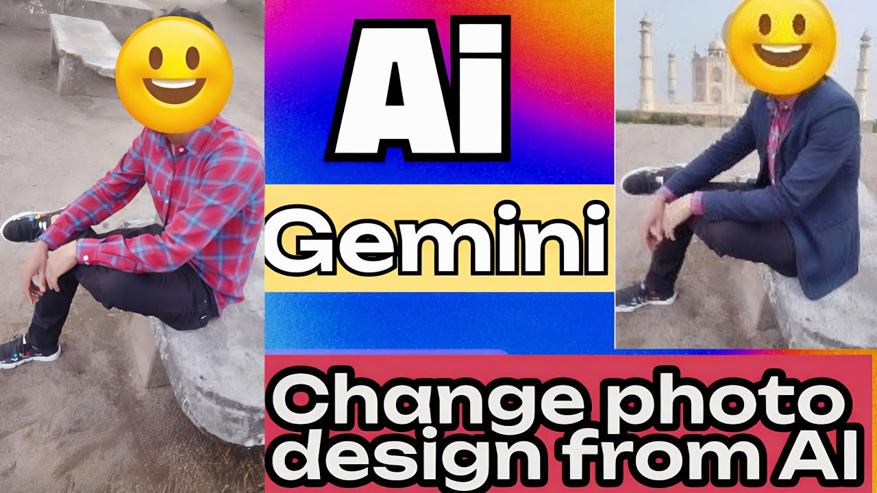 Gemini | AI से फ़ोटो डिज़ाइन बदलें | 😄 Change photo design from AI |#gemini #ai #technology 📸