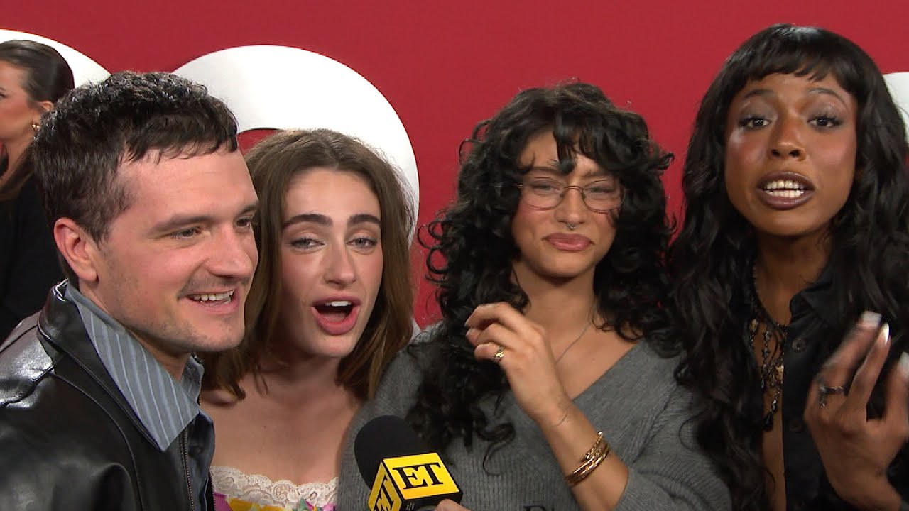 Josh Hutcherson's I Love LA Co-Stars CHAOTICALLY CRASH His Interview (Exclusive)