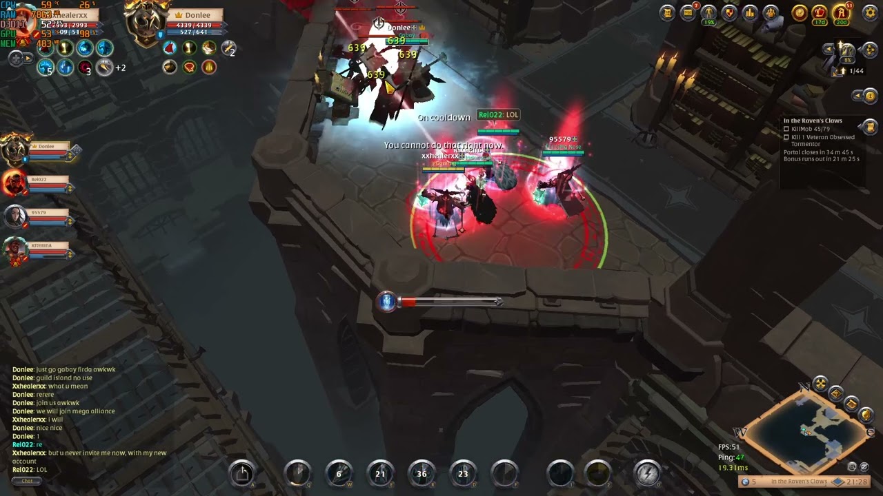 Raven 18 Big Pull HCE Albion | DPS no Awaken IP 2018