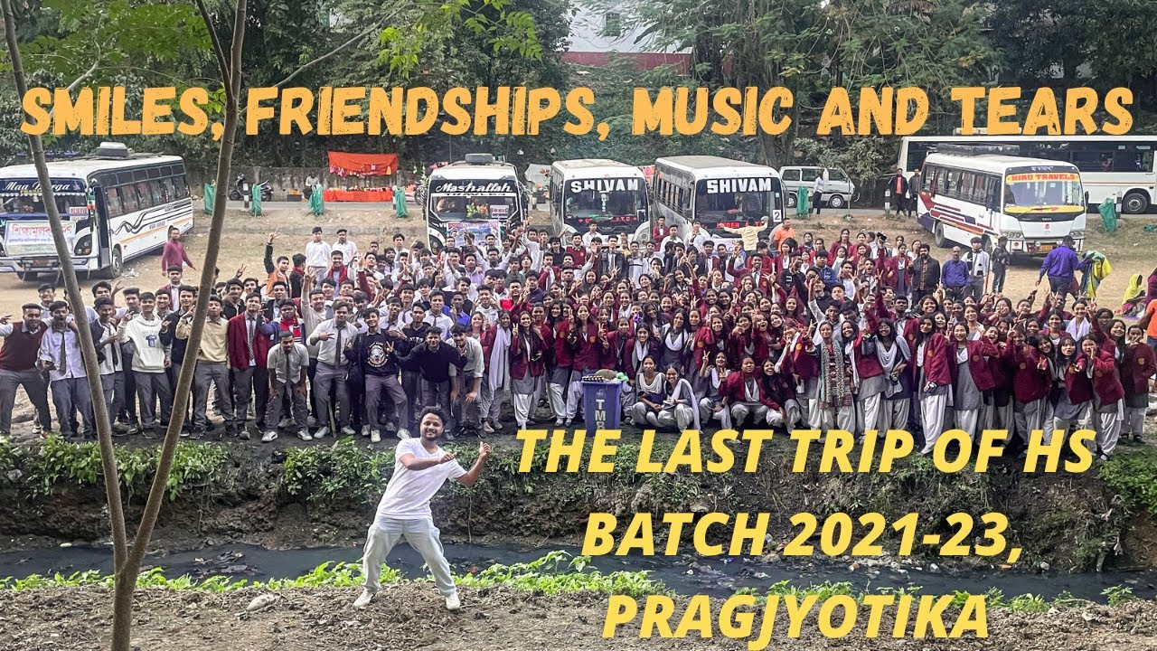 The Last Trip of HS Batch 2021-23 of PRAGJYOTIKA ❤️ Tezpur Ganesh Ghat