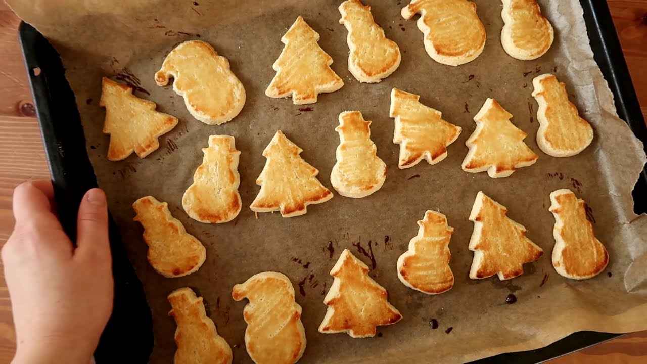Рождественское печенье / Рецепт Бределе / ​​Песочное печенье / Butterbredele 👍🔝🎄