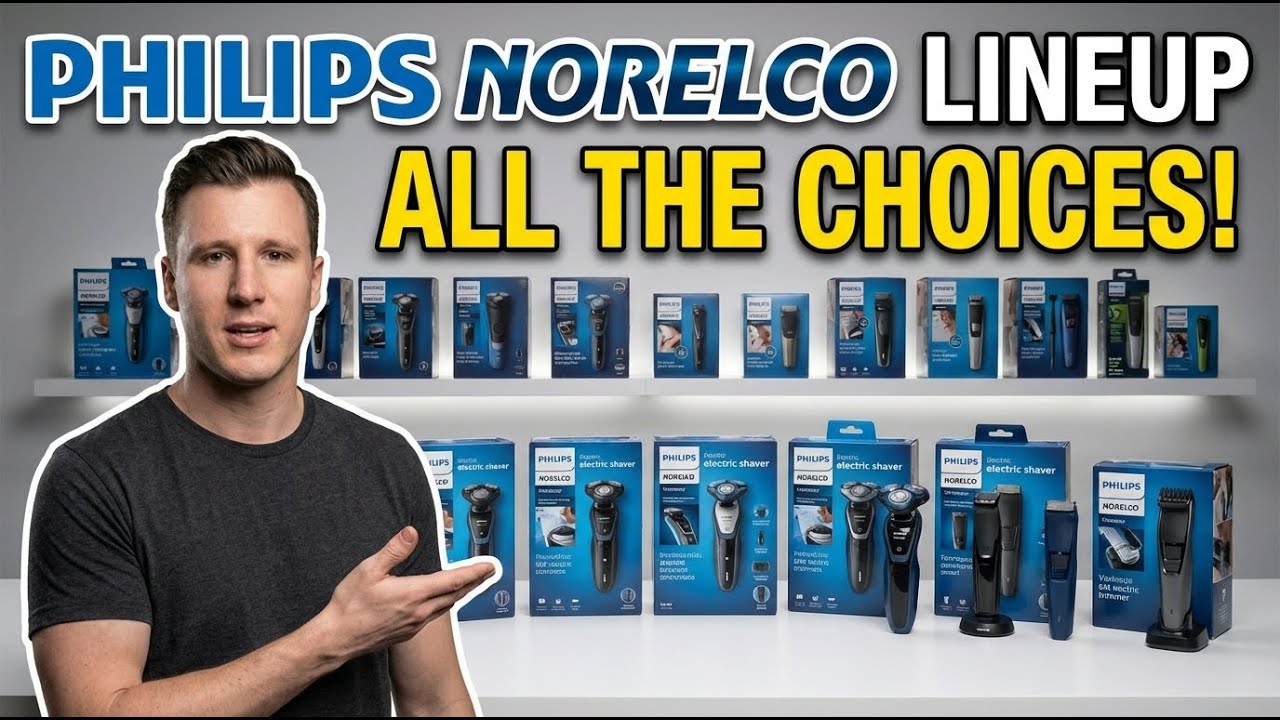 Philips Norelco Electric Shaver Lineup Explained | Find Your Perfect Shaver