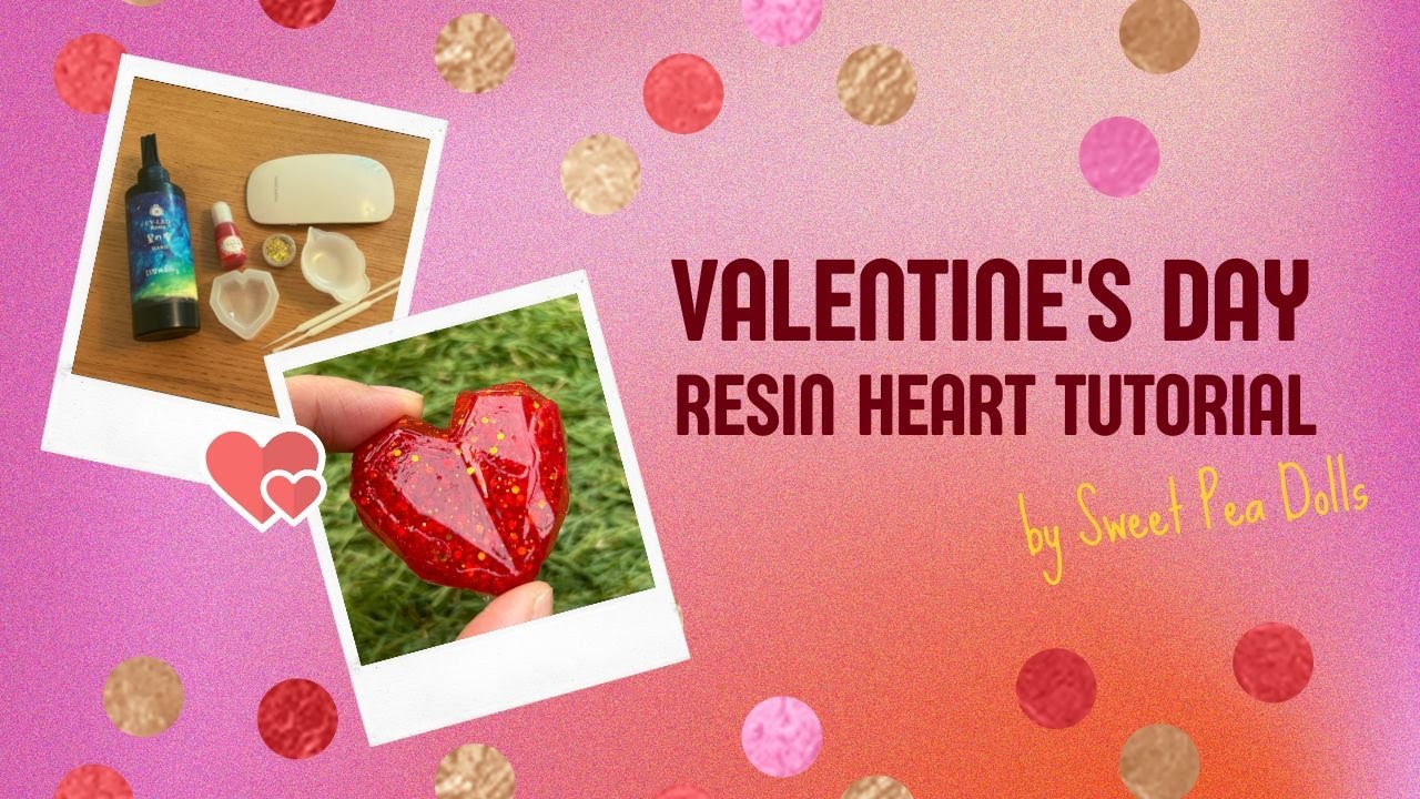 Make a Resin Heart Magnet for Valentines Day