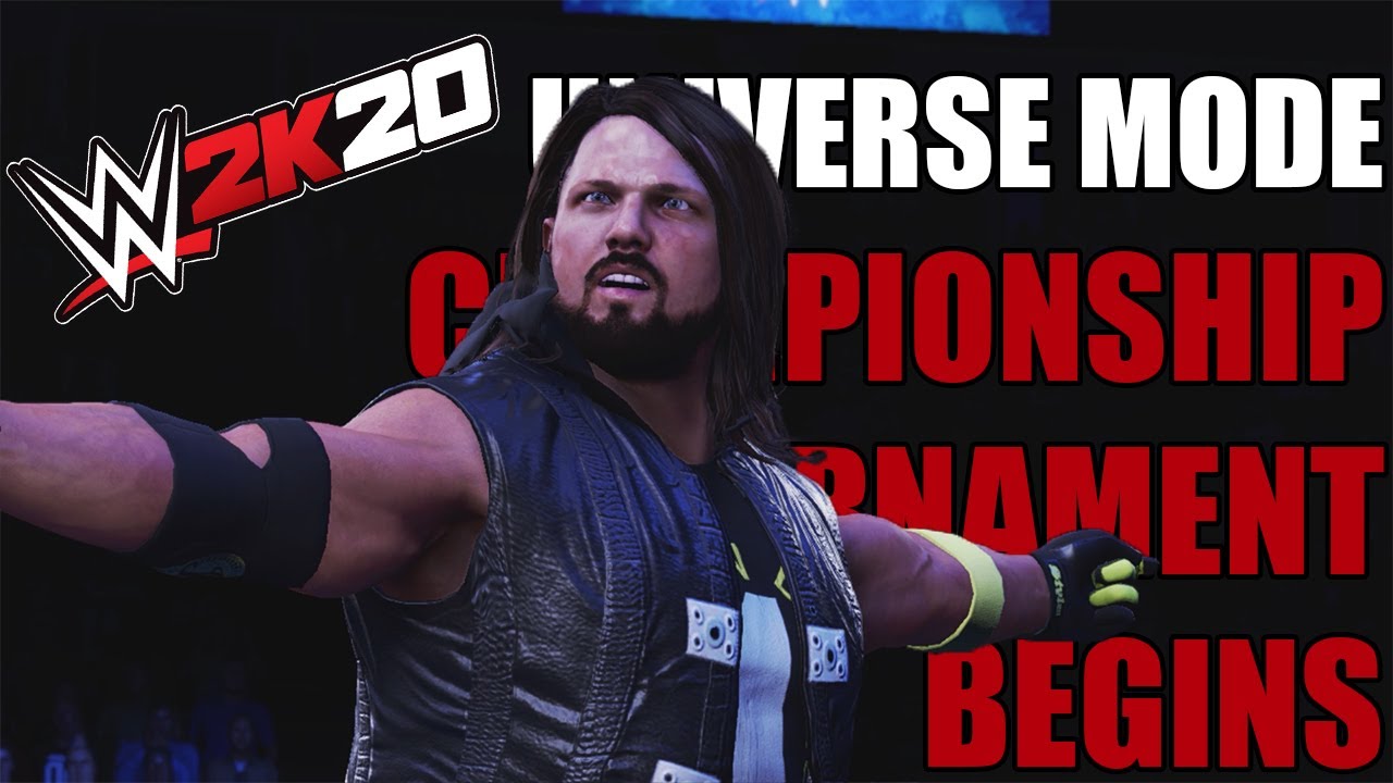 The WWE Championship Tournament Begins - Raw Is War | WWE 2K20 Universe Mode EP.3