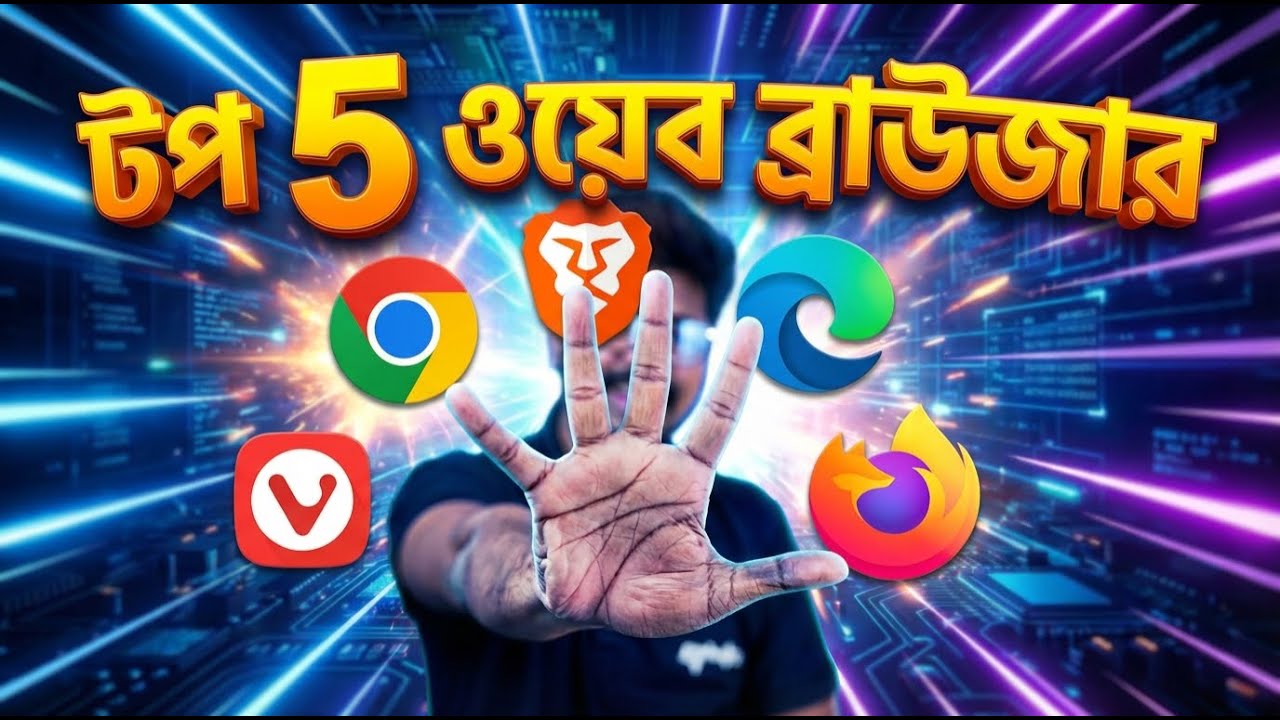টপ 5 ওয়েব ব্রাউজার ইন 2026!