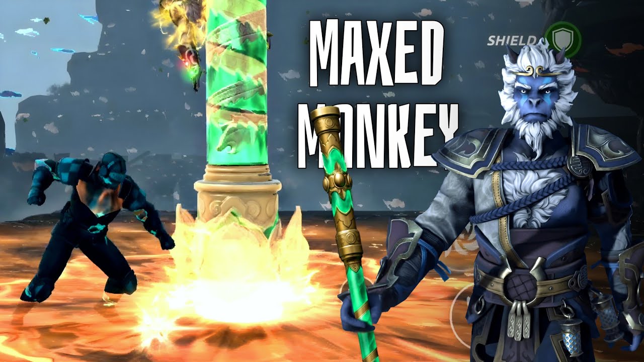 FINALLY Maxed out My First Legendary Hero // Shadow Fight 4 Arena