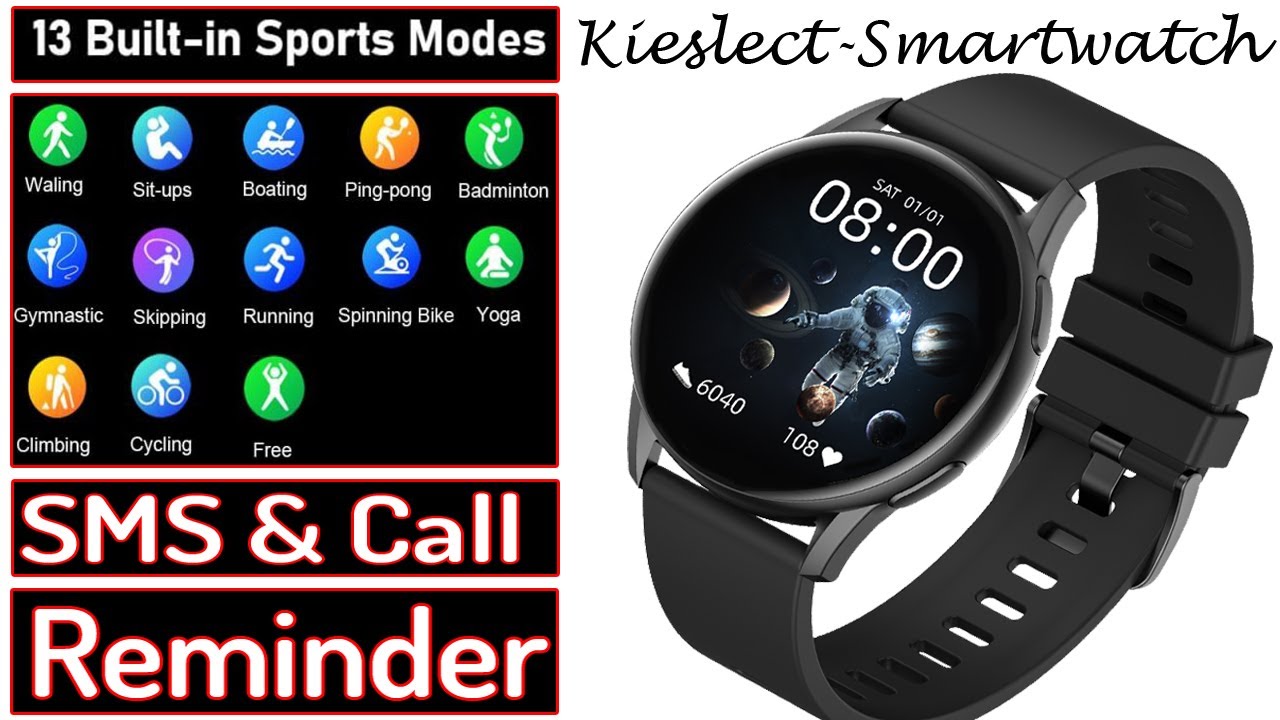 Kieslect k10 smart Watch || Best budget Smart Watch || Call and All SMS Alert || Kieslect L11 & K10!
