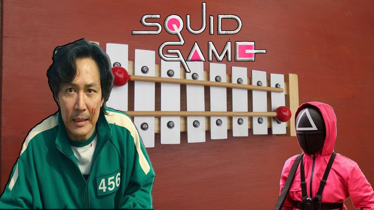 Juegos del Calamar - Squid Game - Intro💀/ XILÓFONO CANCIONES / SONGS ON XYLOPHONE -Tutorial💀🕸