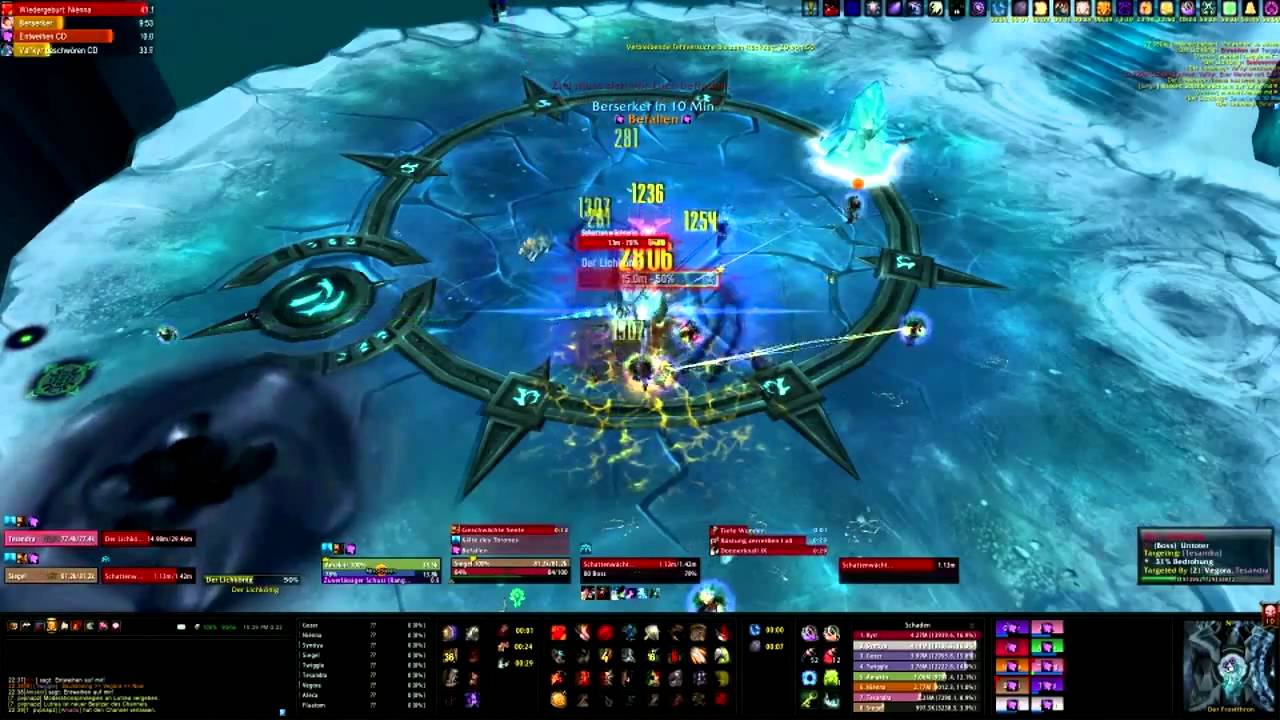Immota Fides VS Lich King ICC10 HM heroic (Tank View)