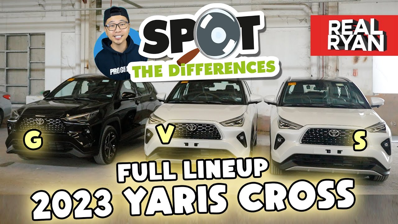 TOYOTA YARIS CROSS G VS YARIS CROSS V VS YARIS CROSS S HYBRID COMPARISON PHILIPPINES