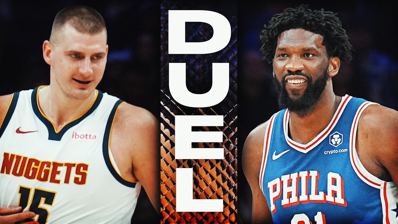 Дуэль MVP! Никола Йокич (25 очков и 19 подборов) и Джоэл Эмбиид (41 очко и 10 подборов) сражаются...