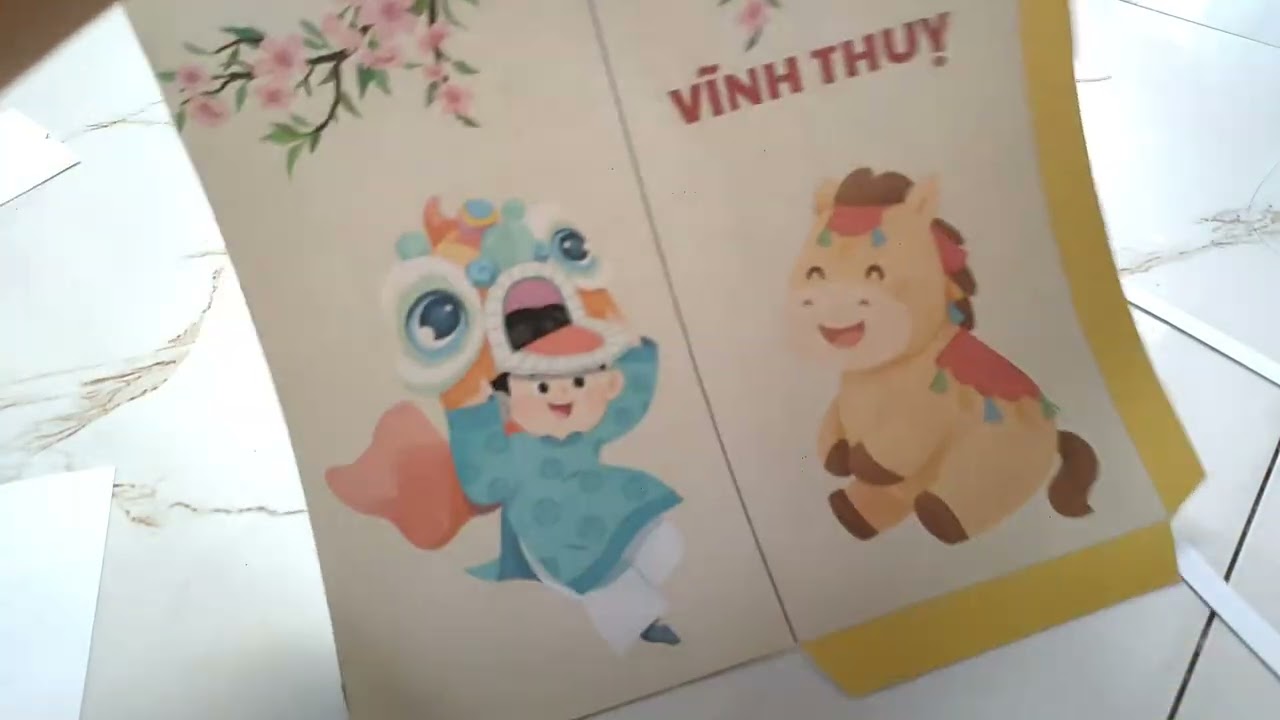 Làm bao lì xì tết vô cùng thích thú. Phải xem dù 1 lần