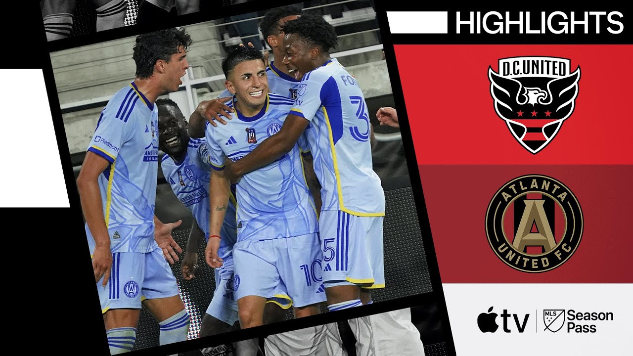 D.C. United vs. Atlanta United | Thiago Almada Shines | Full Match Highlight | June 19, 2024