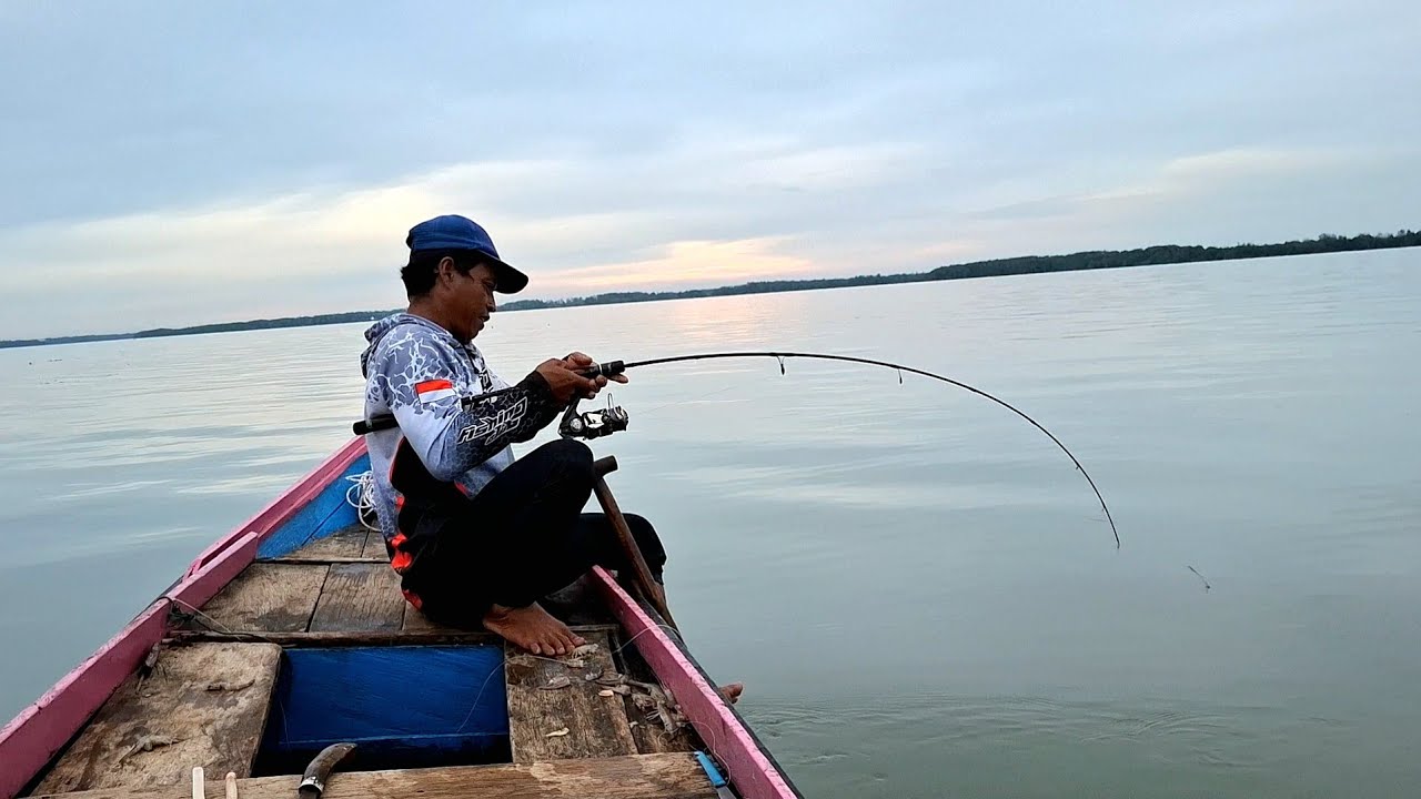 MANCING MUARA PAKE HANDLINE DAN JORAN MASIH JOS SAMBARAN NYA