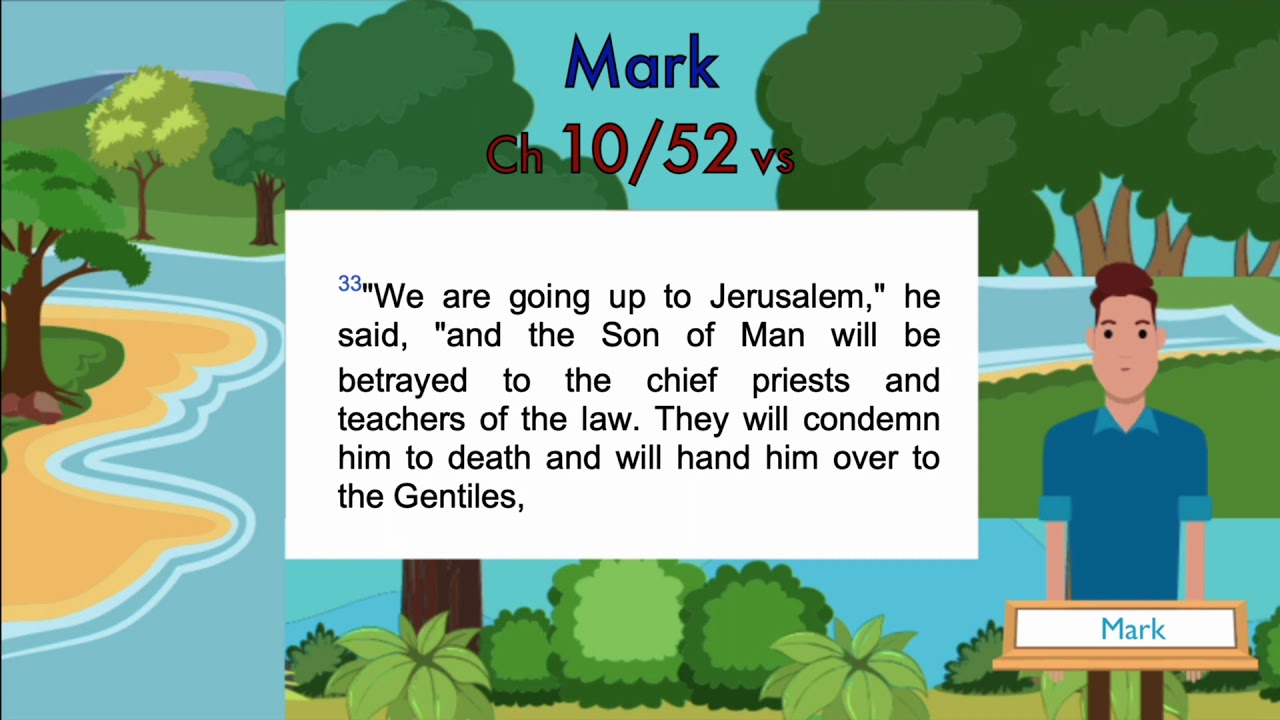 NIV Mark 10 (All things are possible, how?)