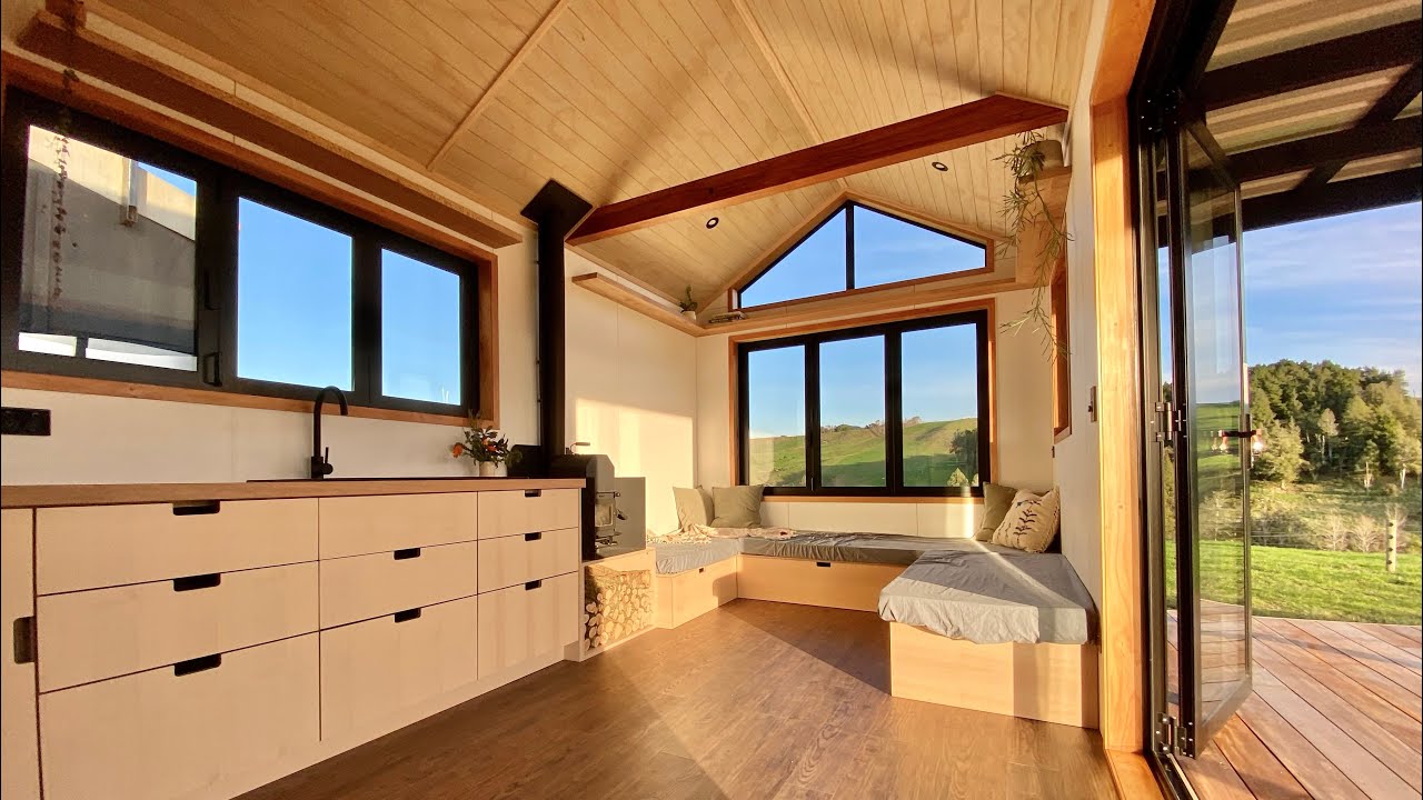 Whale design Raglan Tiny Homes - single story, one bedroom