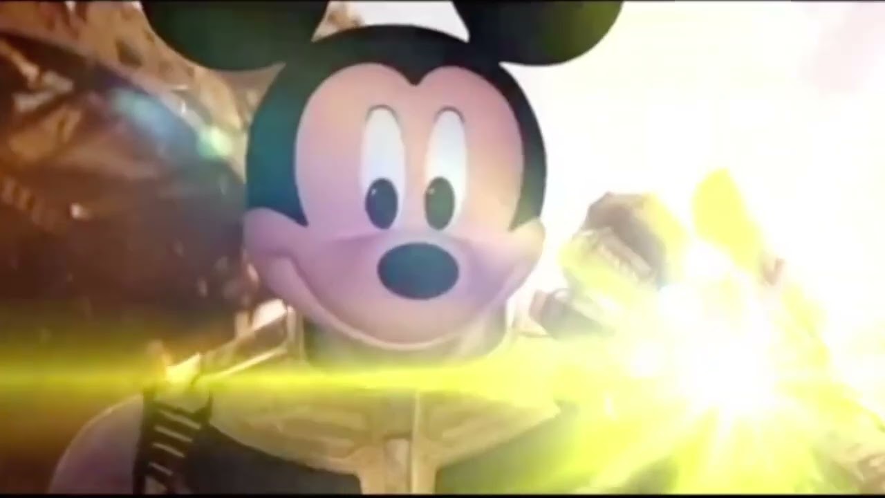 Avengers: Infinity War (2018) Meme - Mickey Mouse as Thanos