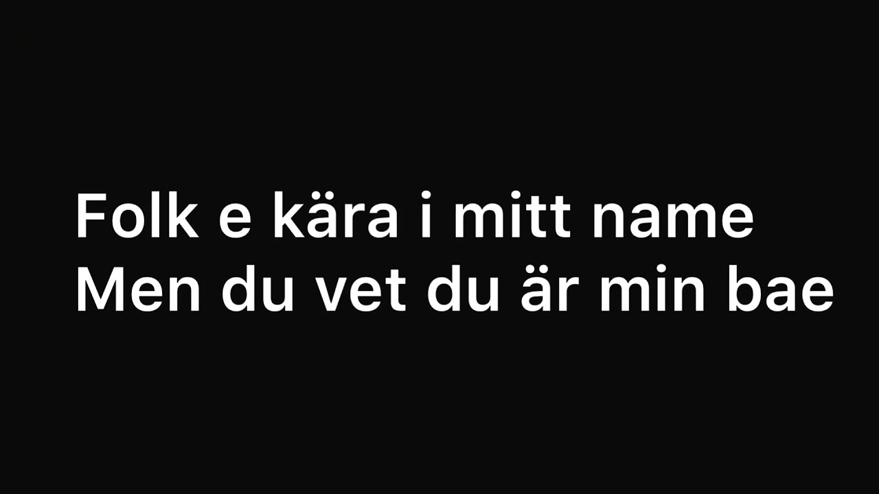 Einar   Katten i Trakten Officiel Lyrics Video