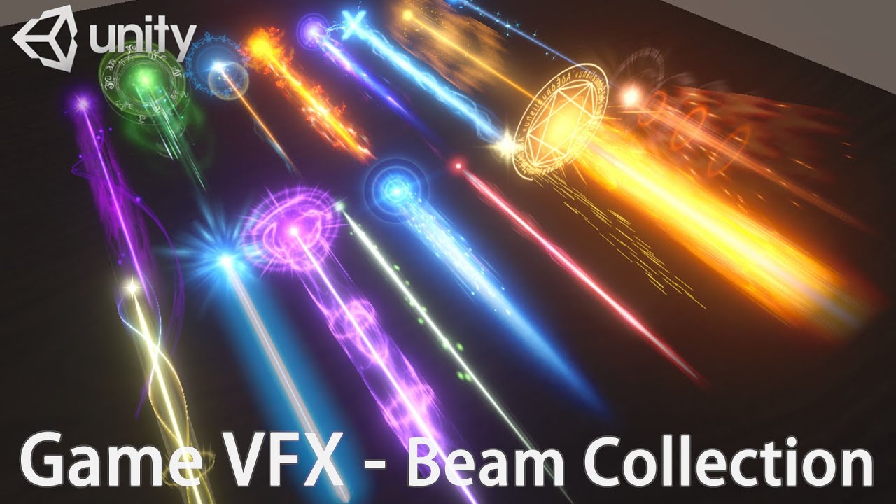 Unity Game VFX：Beam Effect Collection