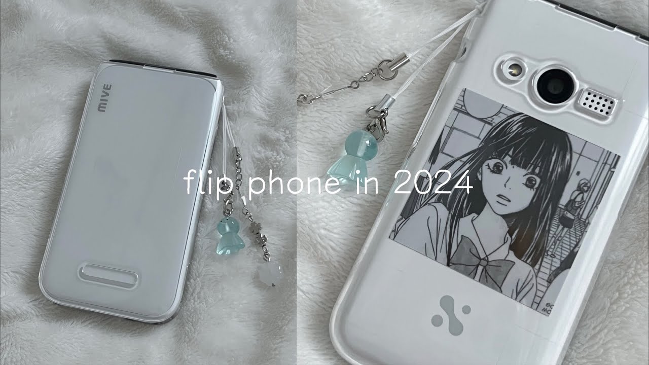 🤍 2024년에 폴더폰 언박싱 & 폰꾸ㅣ마이브 스마트 폴더폰ㅣ디지털 디톡스