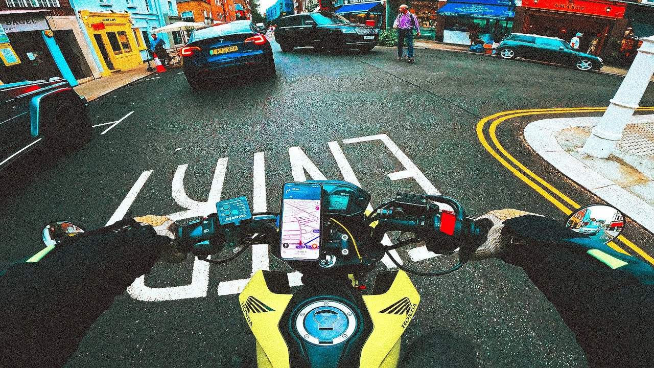 LONG TRIP ACROSS LONDON | HONDA MSX / GROM 125 [4K]
