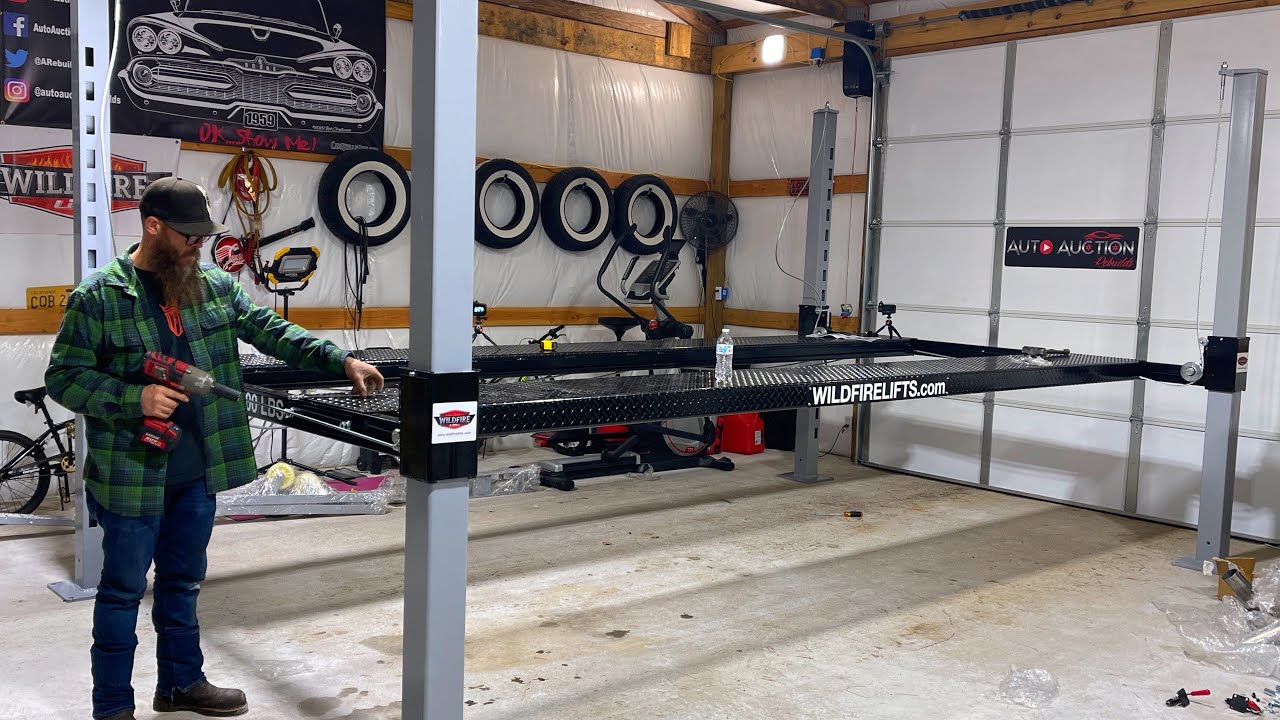 Wildfire Lift Assembly and Demo with Weird Beard! Mistakes Were Made!!
