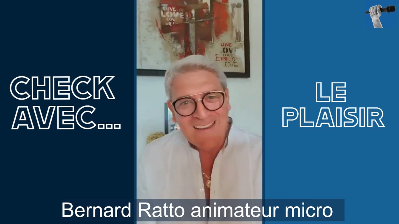 Check avec Bernard Ratto. Rencontre avec un animateur professionnel. Présenté par Sébastien Galaup.