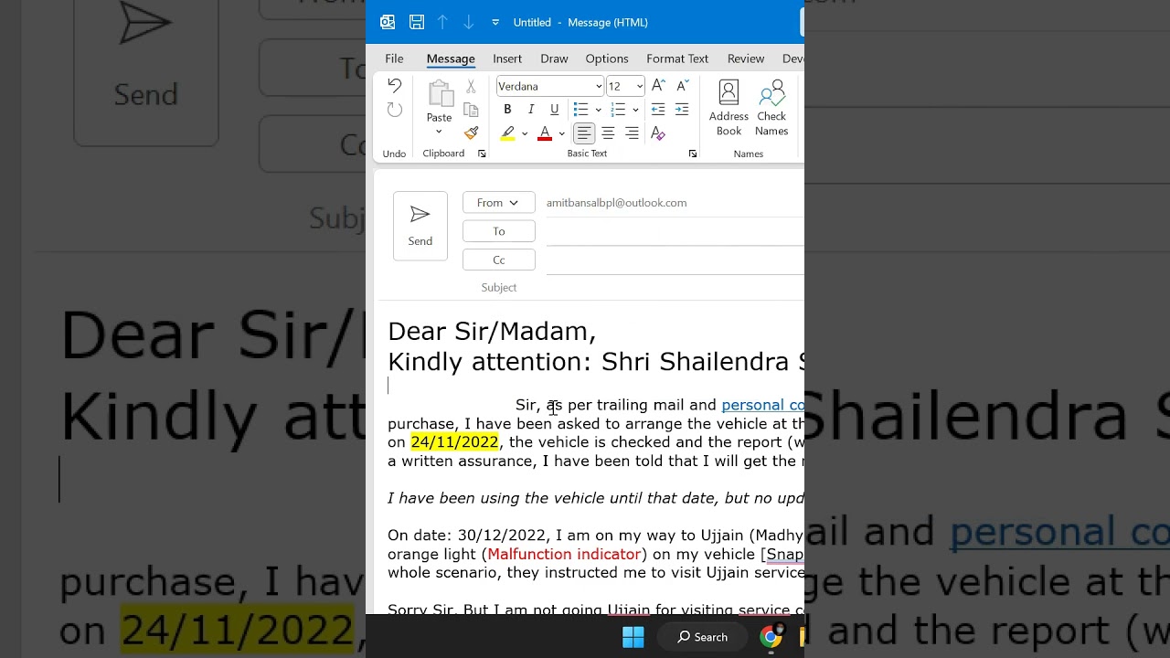 Быстрый способ очистить всё форматирование в Outlook? #shorts