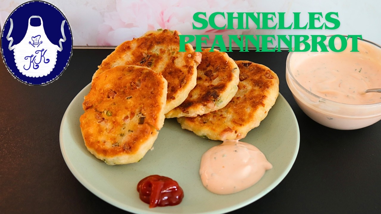 So hast du dein Pfannenbrot noch nie gebacken, ohne Hefe – einfach & super lecker!
