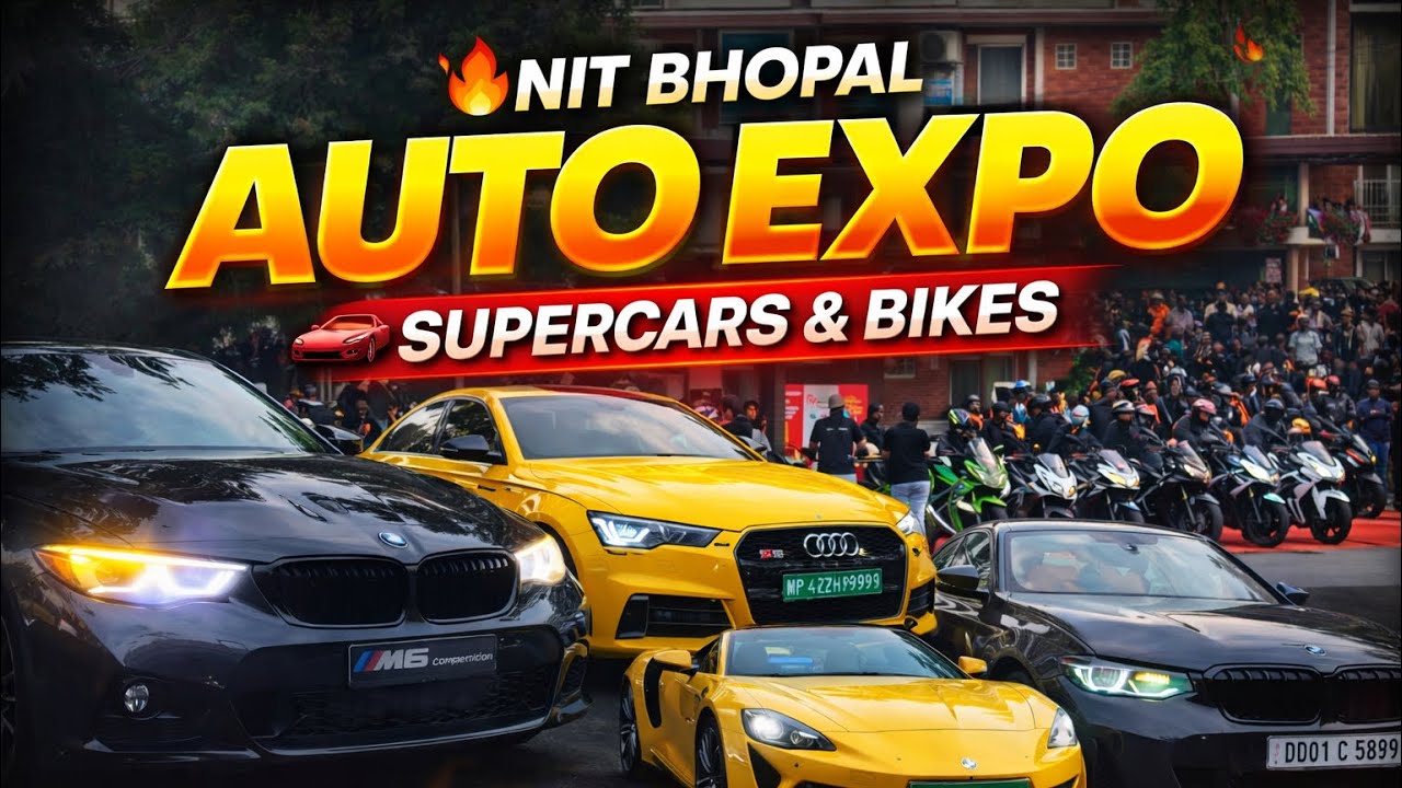 Craziest AutoExpo with Insane Supercars & Superbikes