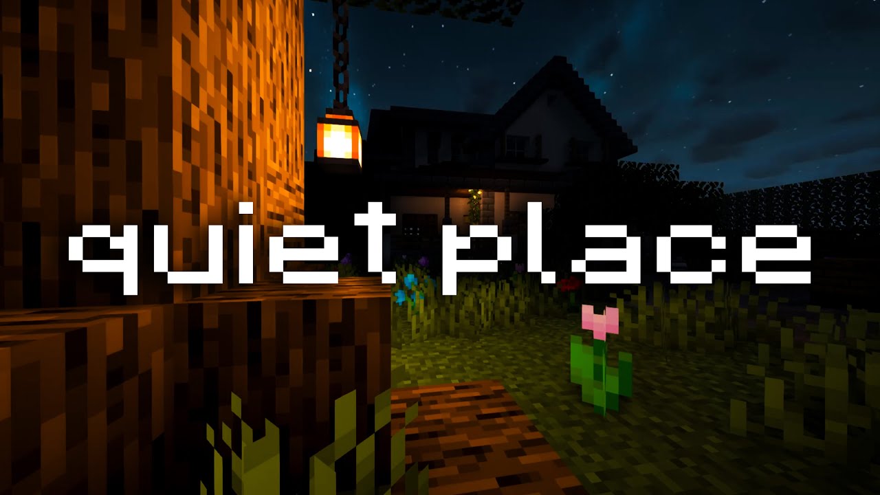 you don’t have to rush tonight... minecraft music & night sounds