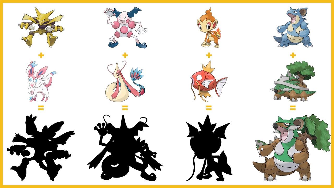 Сборник Pokemon Fusion № 776 | Тортерра | Нидокуин | Магикарп | Чимчар | Милотич | Мистер Мим