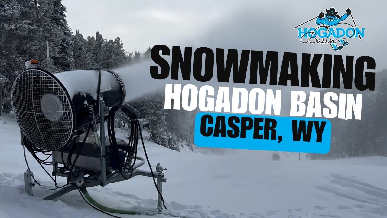 I AM a Snowmaker - Behind the Scenes of Snowmaking at Hogadon Basin Ski Area! ❄️