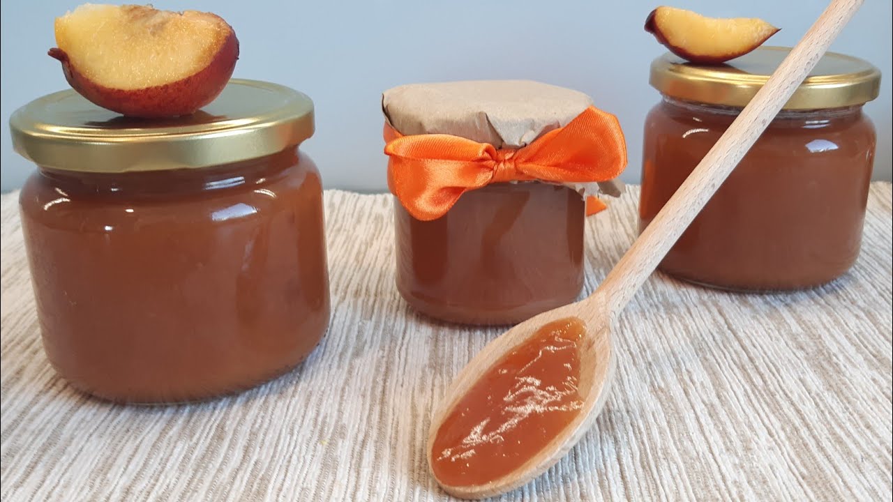 DOMAĆI PEKMEZ OD BRESAKA BEZ KONZERVANSA🍑 / Homemade peach jam🍑