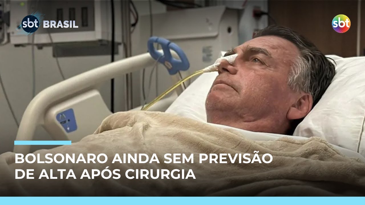 Cirurgia de Bolsonaro foi feita com 