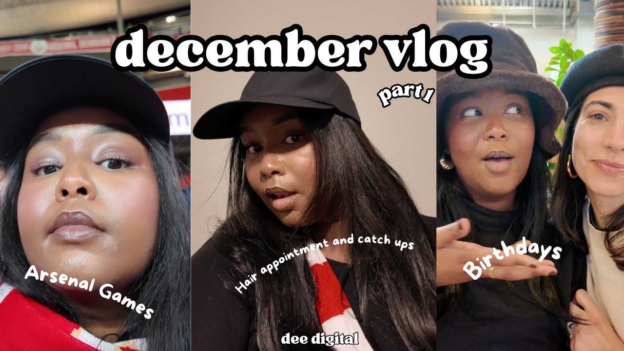 My Most Eventful Month Yet | December Vlog Part 1 -  DEE DIGITAL