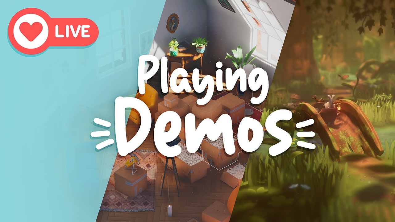 Playing relaxing Demos!