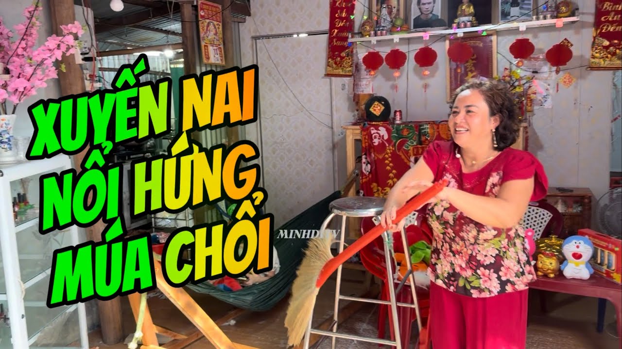Xuyến Nai nổi hứng quẩy tưng bừng tại nhà…! MINHDITV 