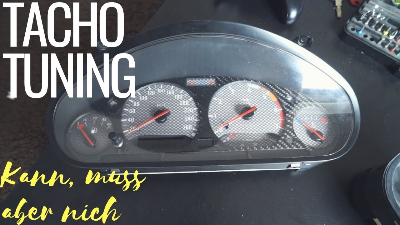 BMW E36 316i | Tacho Tuning / Rote Tachonadeln, Carbon Tachoscheibe & Tachoblende - LBL Projekt #21