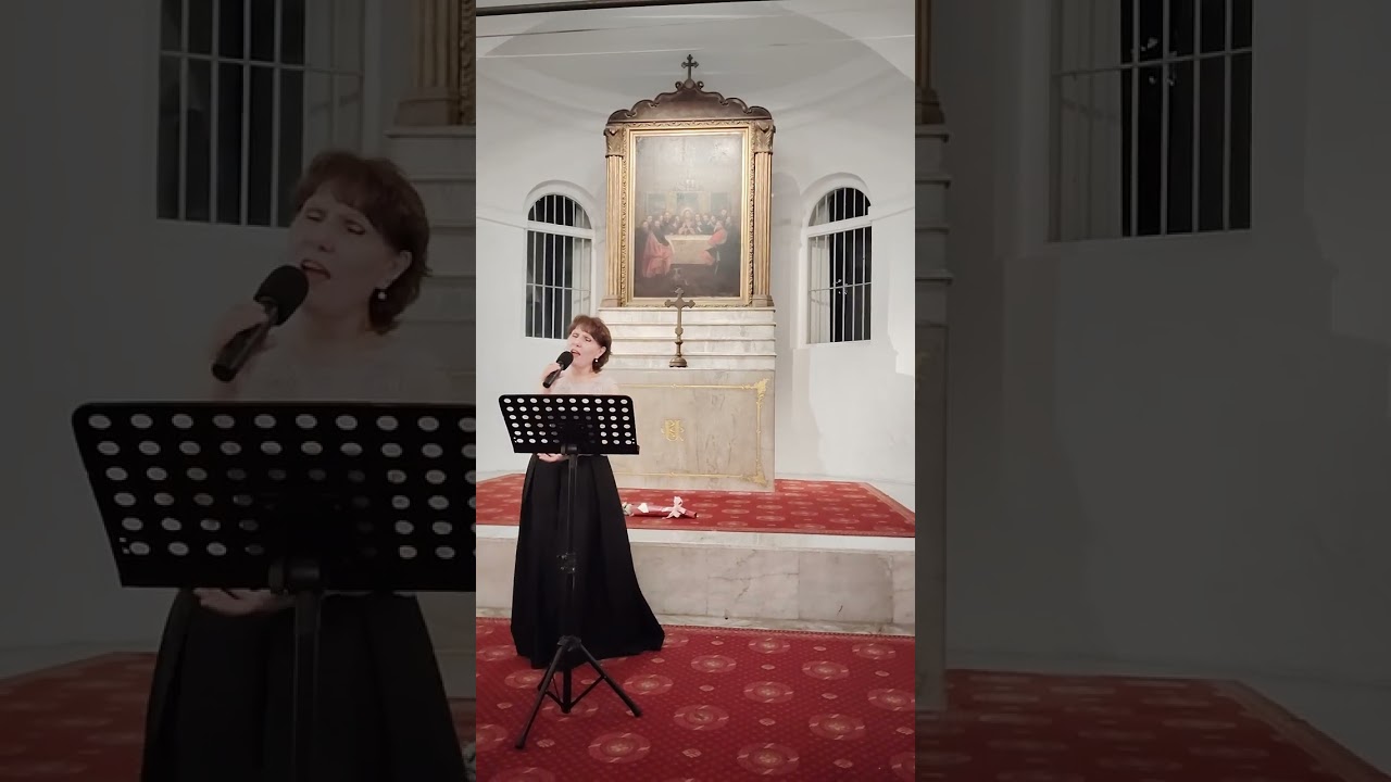 Armenian soprano Gayana singing at Armenian Church Concert on 24 April 2026